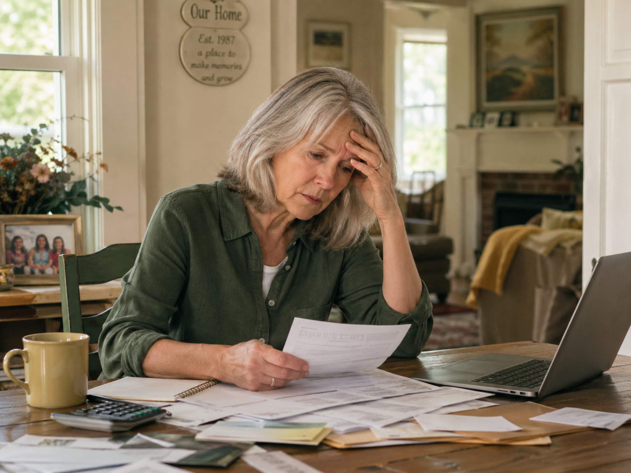 Homeowner struggling to finance their bills